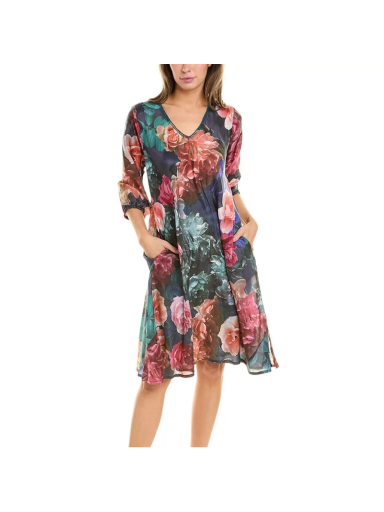 Johnny Was | Nwt Studio Voya Silk Dress Size Small